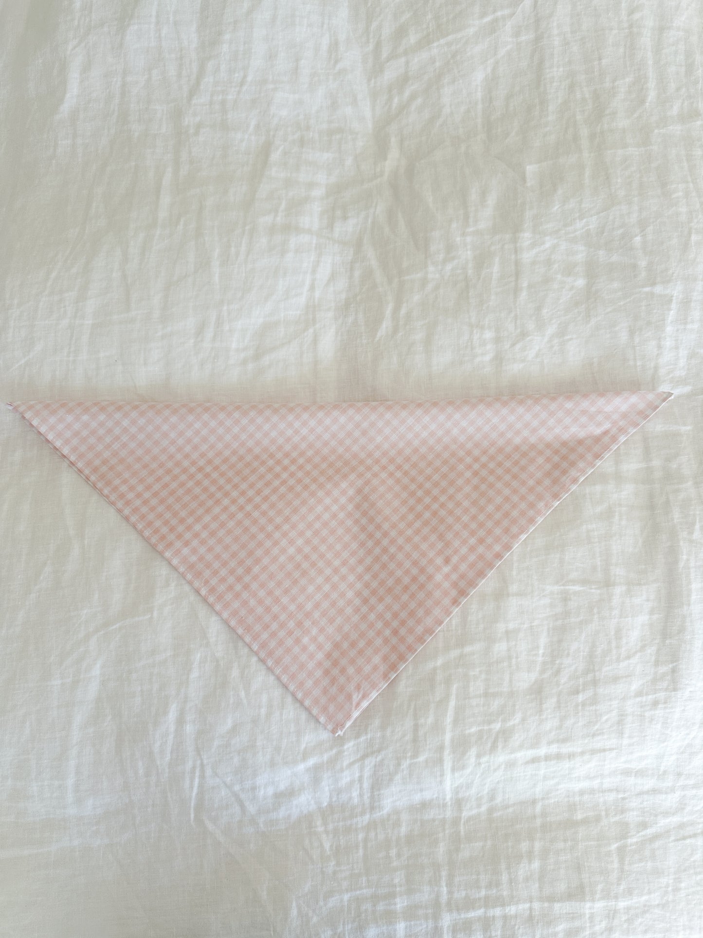 Bobbi scarf in pink gingham