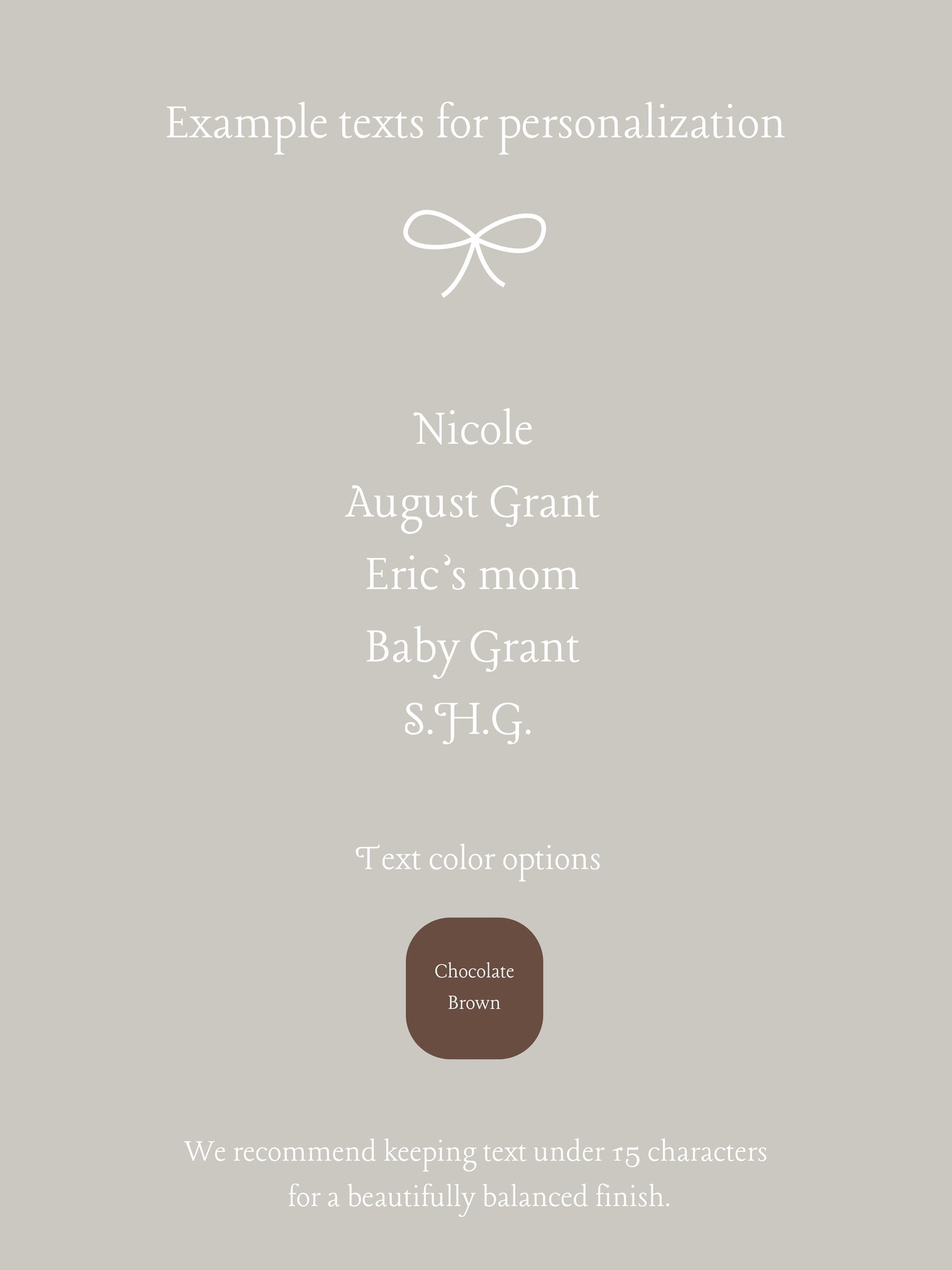 Medium Pouch for Personalization