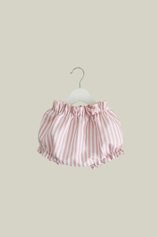 Dulci bloomers in blush linen